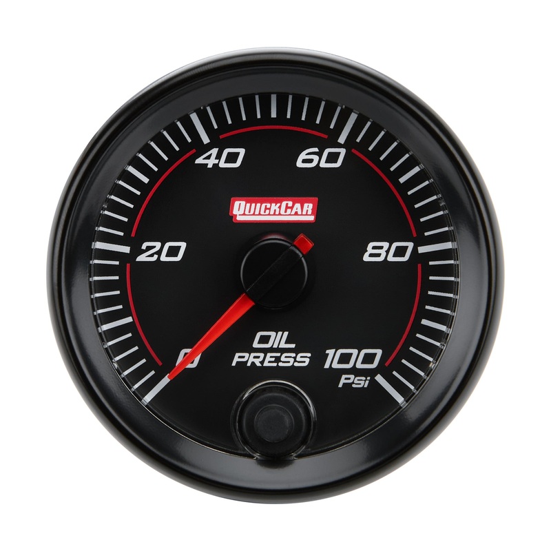 QuickCar Redline Gauge Oil Pressure