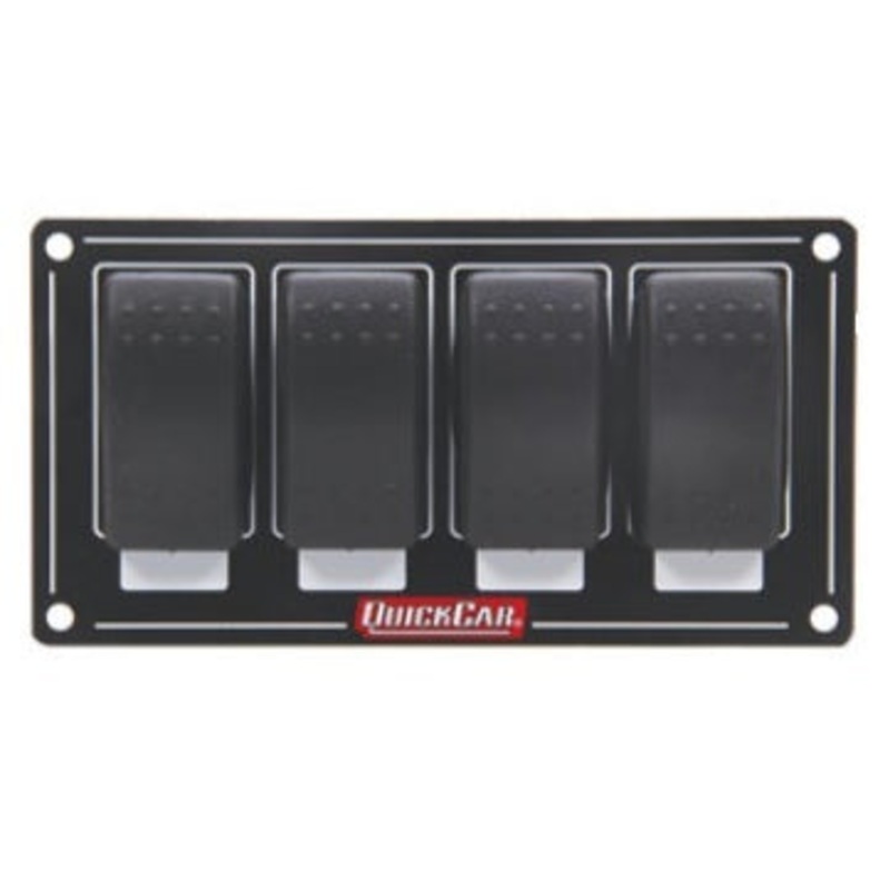 QuickCar Accessory Panel 4 Switch Rocker
