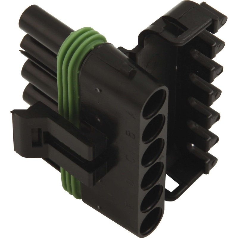 QuickCar Female 6 Pin Connector-
