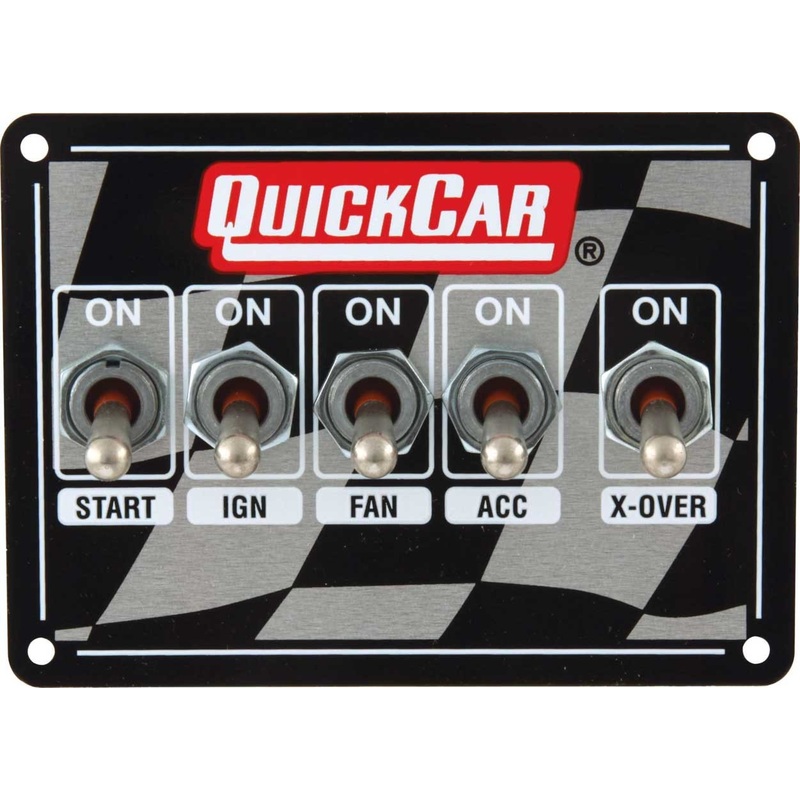 QuickCar Ignition panel Dirt Dual w/3 Wheel Brake