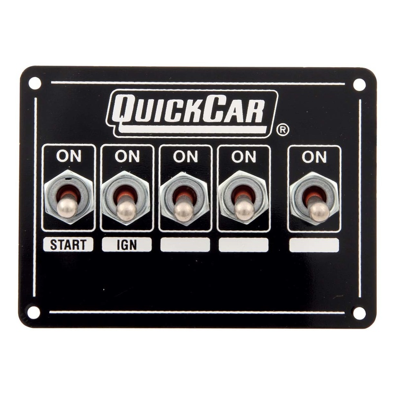 QuickCar Ignition Panel – Dual Ignition. w/X-Over & 3 Wheel Brake
