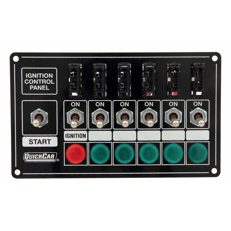 QuickCar Ignition Panel – Extreme Fused w/Lights