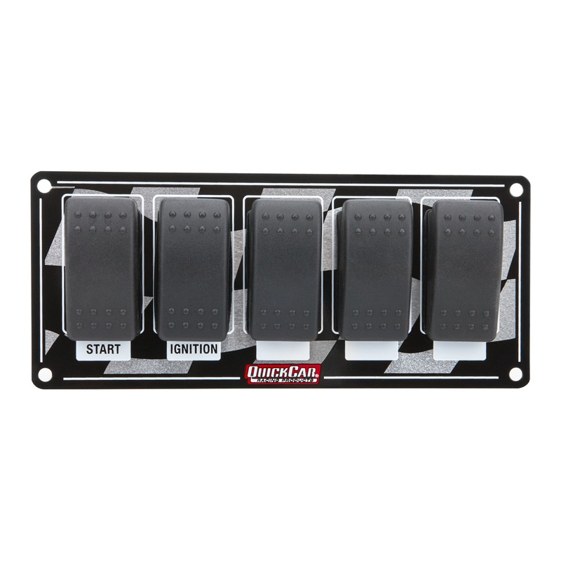QuickCar Ignition Panel w/Rocker Switches