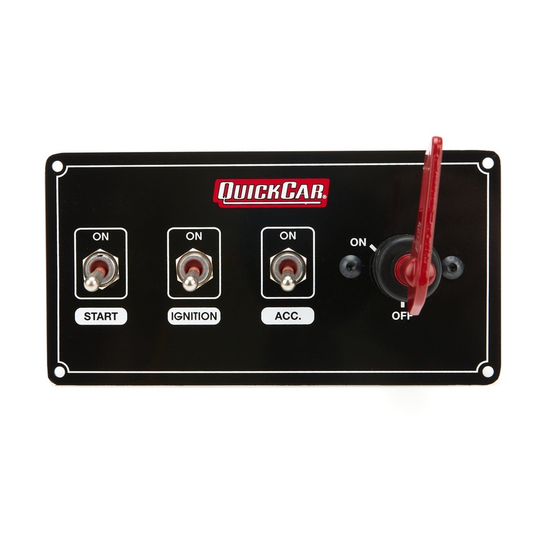 QuickCar Ignition Panel Weather Proof w/MSD 1 Accessory