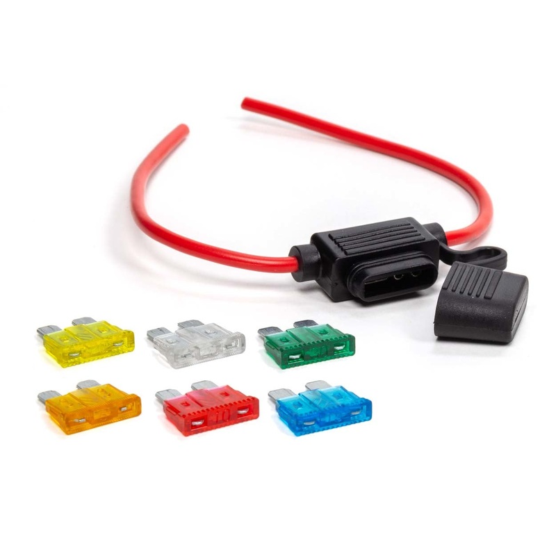 QuickCar In-Line ATC Fuse Holder 12 Gauge