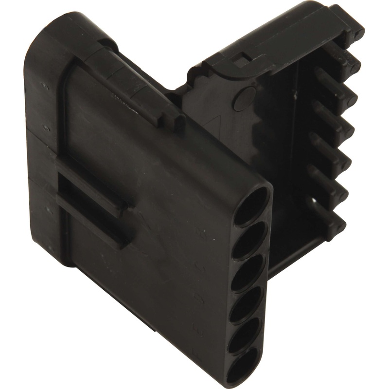QuickCar Male 6 Pin Connector