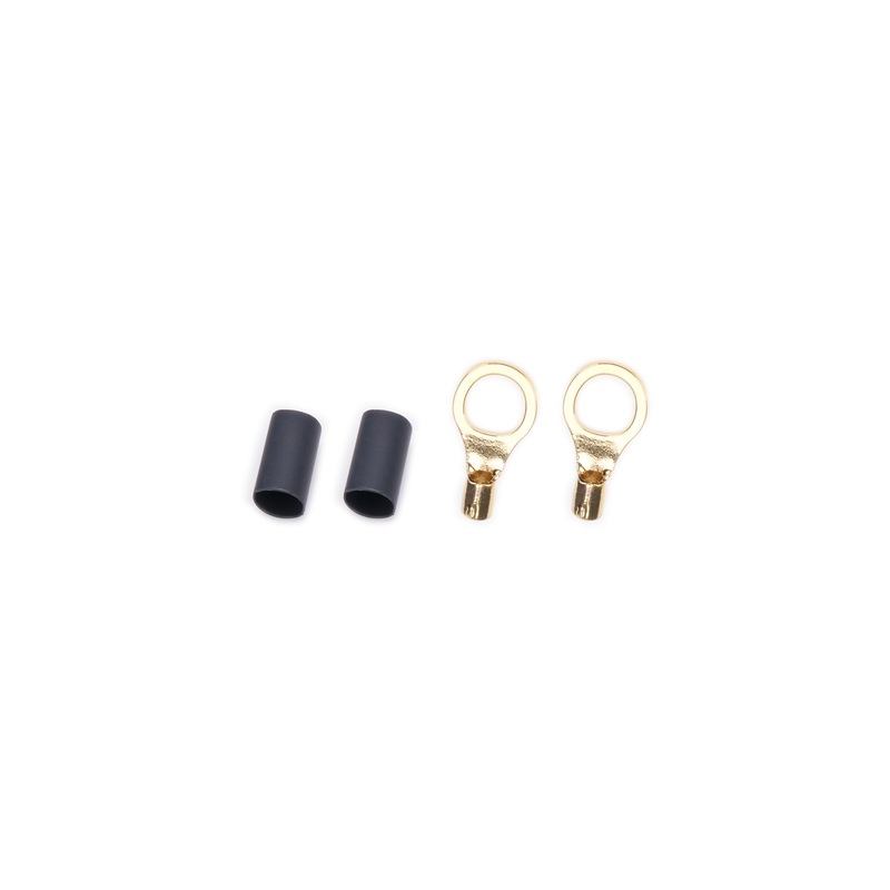 QuickCar Ring Terminal 3/8 10- 12 Gauge w/Heat Shrink Pair