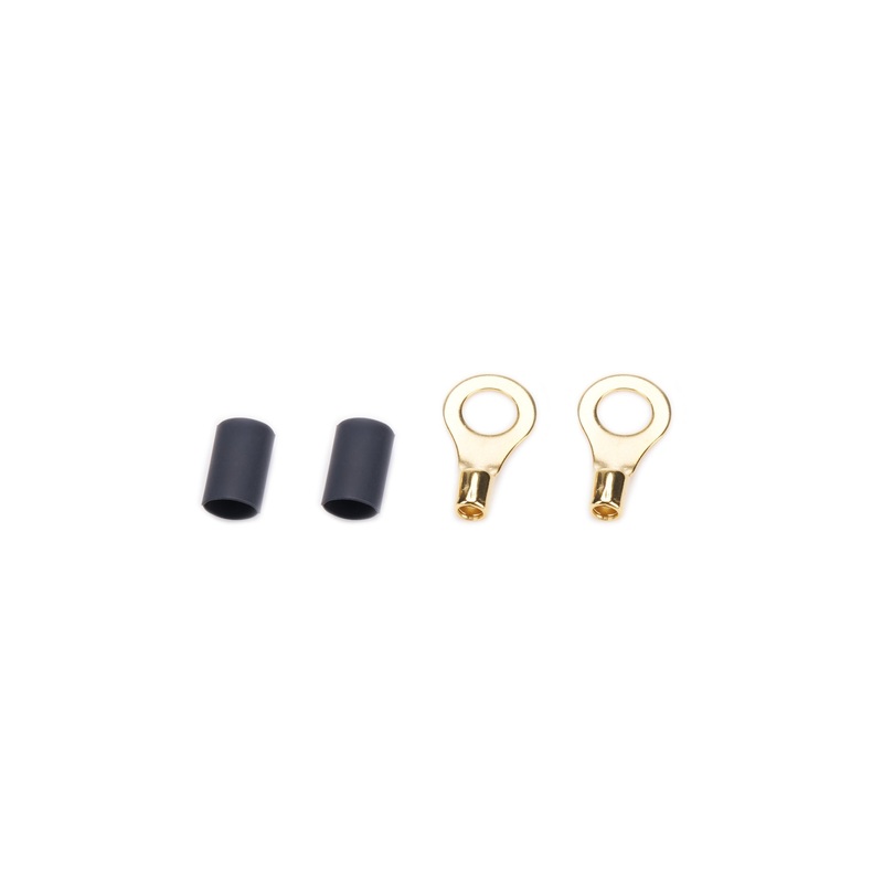 QuickCar Ring Terminal 5/16 10- 12 Gauge w/Heat Shrink Pair