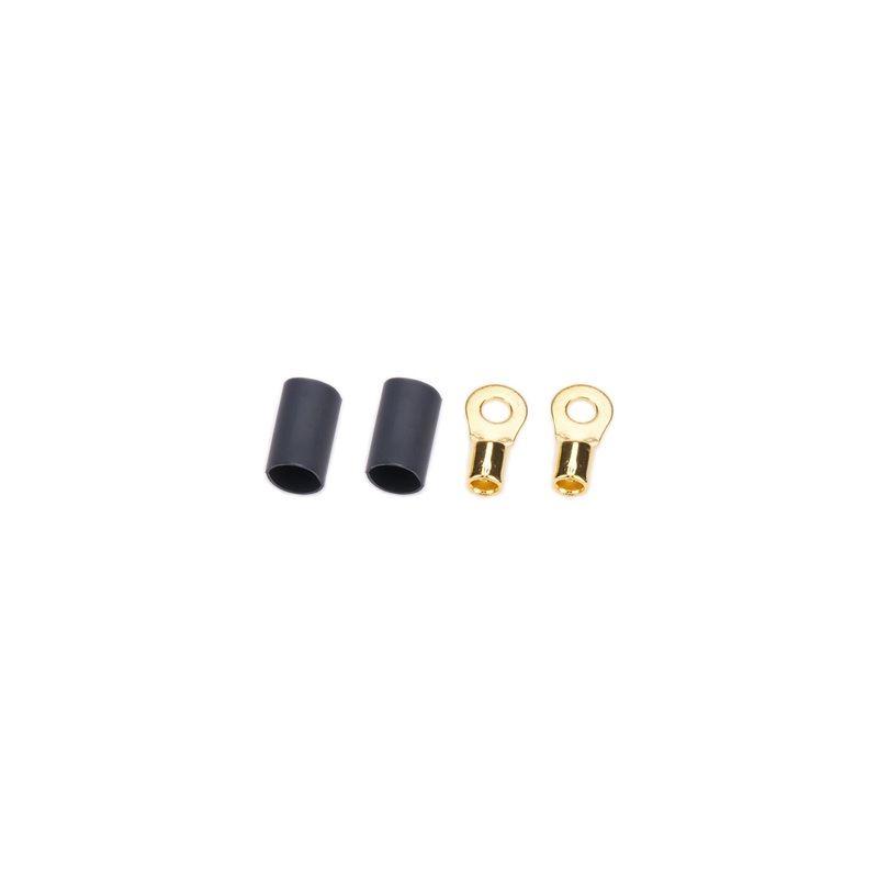 QuickCar Ring Terminal #8 10-12 Gauge w/Heat Shrink Pair