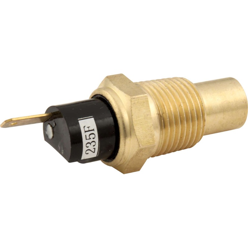 QuickCar Water Temperature Switch 1/2 NPT