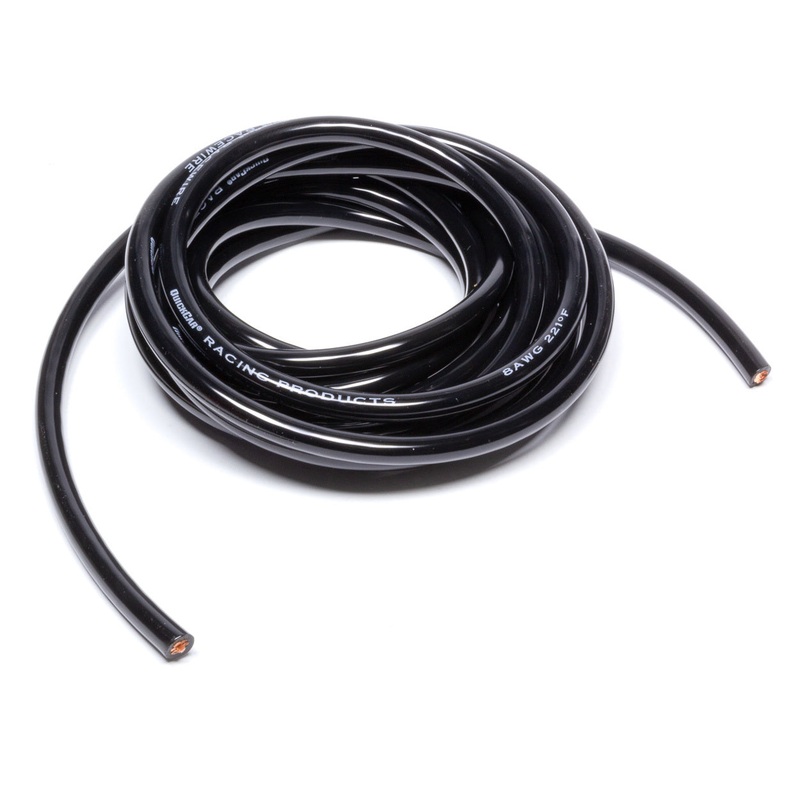QuickCar Wire 8 Gauge Black 10′