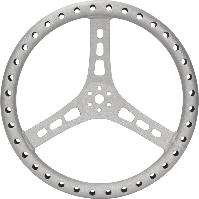 QuickCar 15 Steering Wheel L/W Aluminum Raw