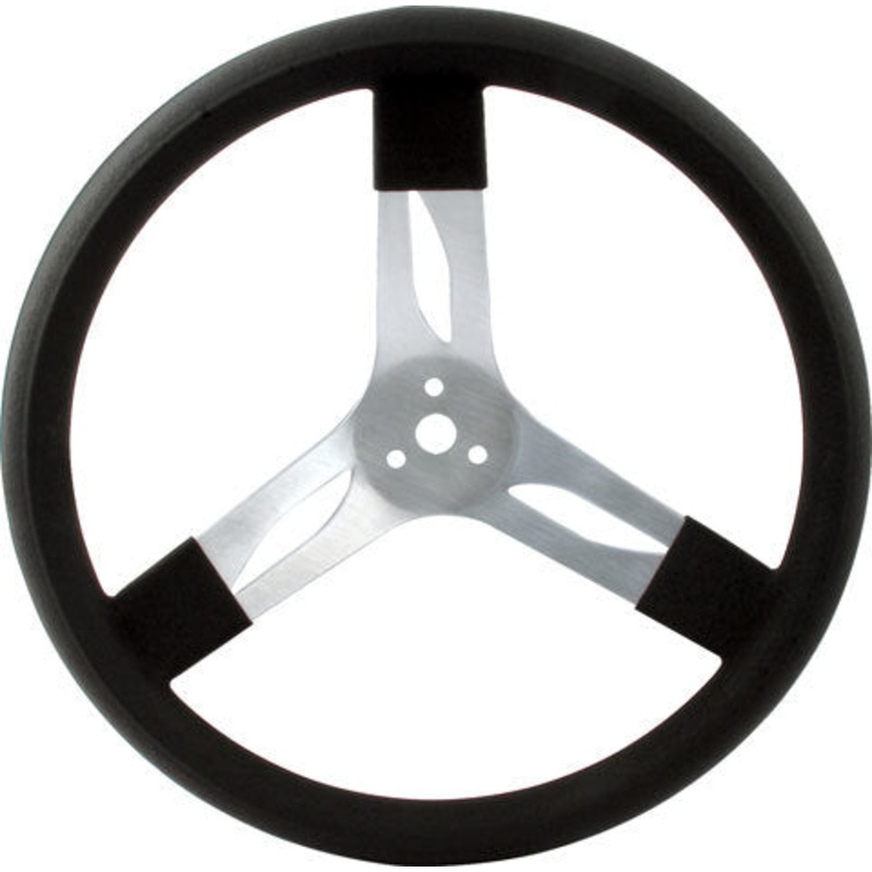 QuickCar 17 Steering Wheel Aluminum Black