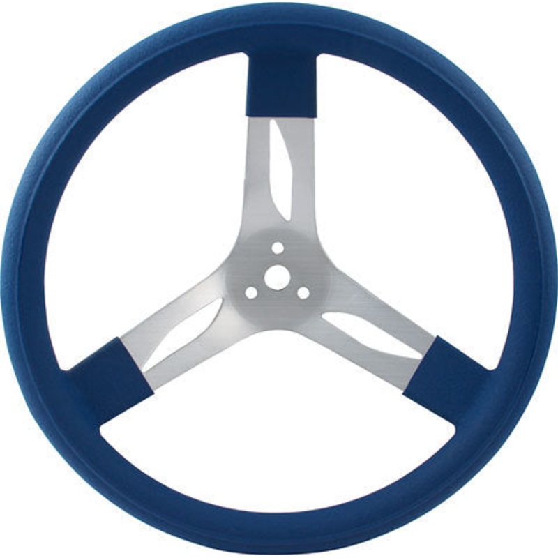 QuickCar 17 Steering Wheel Aluminum Blue