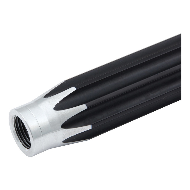 QuickCar 8mm Aluminum Scalloped Tube 17.5