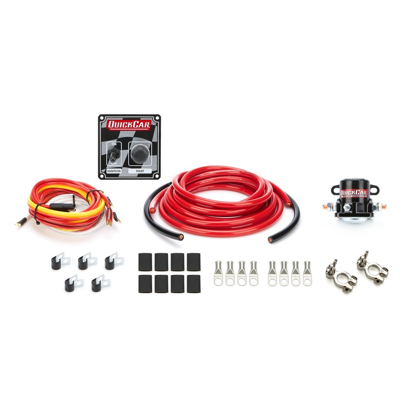 QuickCar Wiring Kit 4 Gauge w/o Disconnect w/50-102 Ign