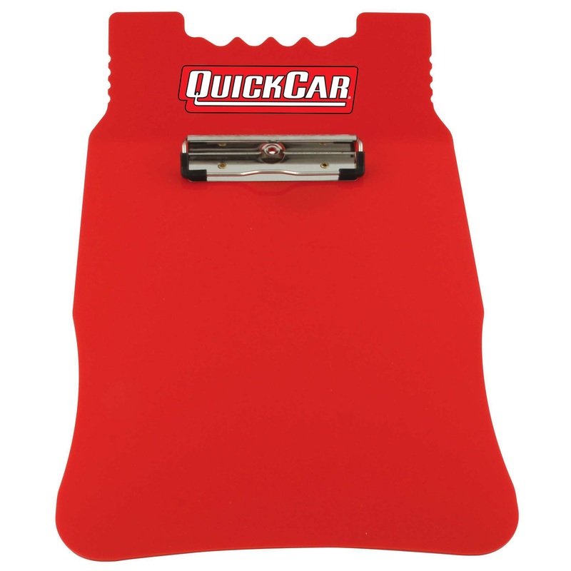 QuickCar Acrylic Clipboard Red