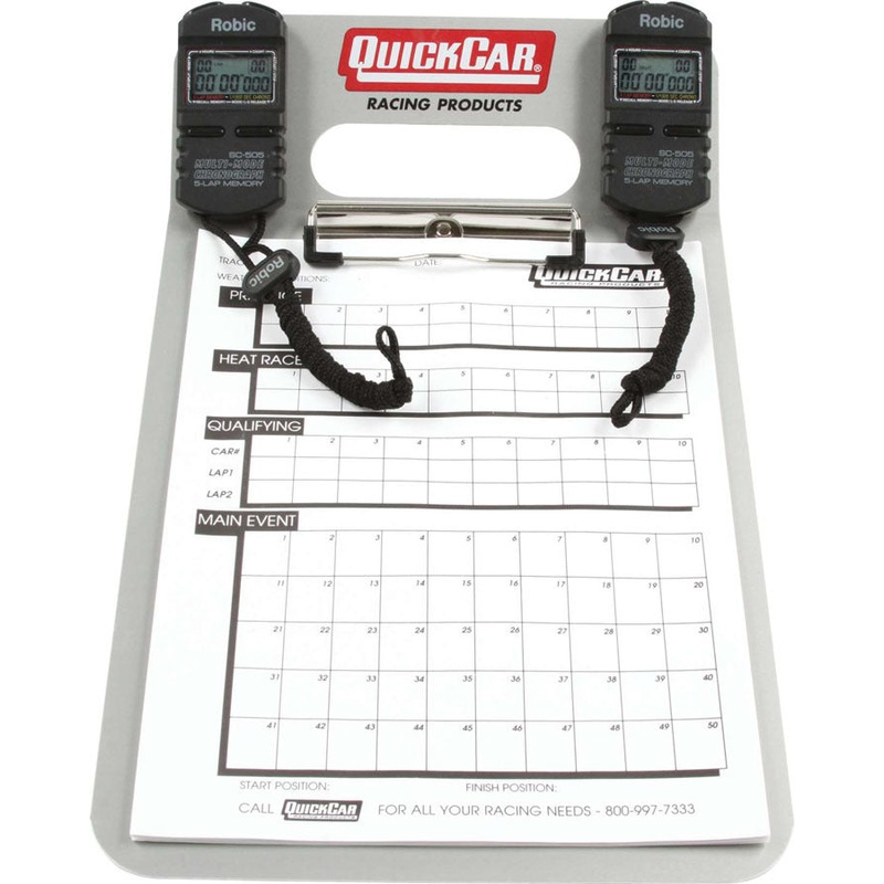 QuickCar Dual Timing Clipboard