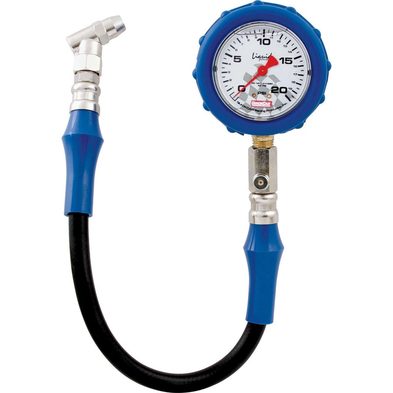 QuickCar Tire Gauge 20 PSI Liquid Filled