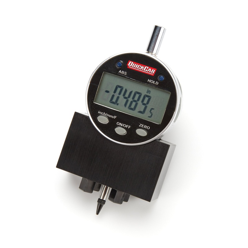 QuickCar Tread Depth Gauge Digital w/Billet Base