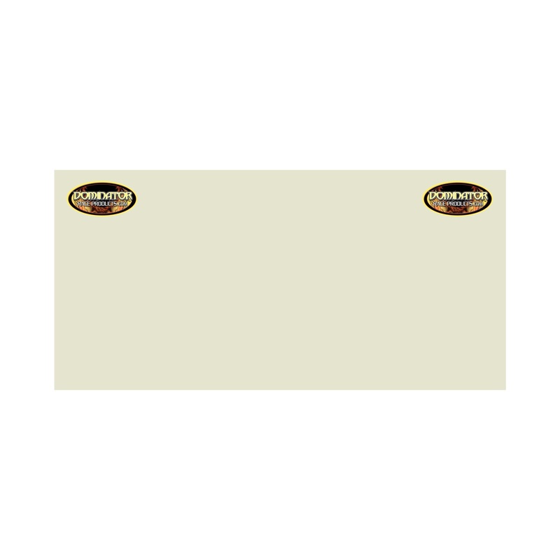 Dominator Quarter Panel Modified White  30 x 70