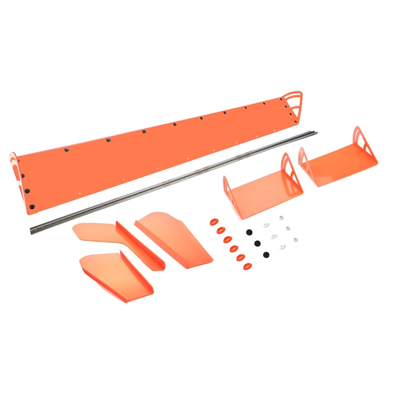 Dominator Plastic Spoiler 8×72 Late Model Fluorescent Orange