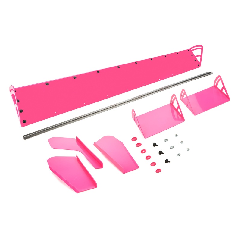 Dominator Plastic Spoiler 8×72 Late Model Pink
