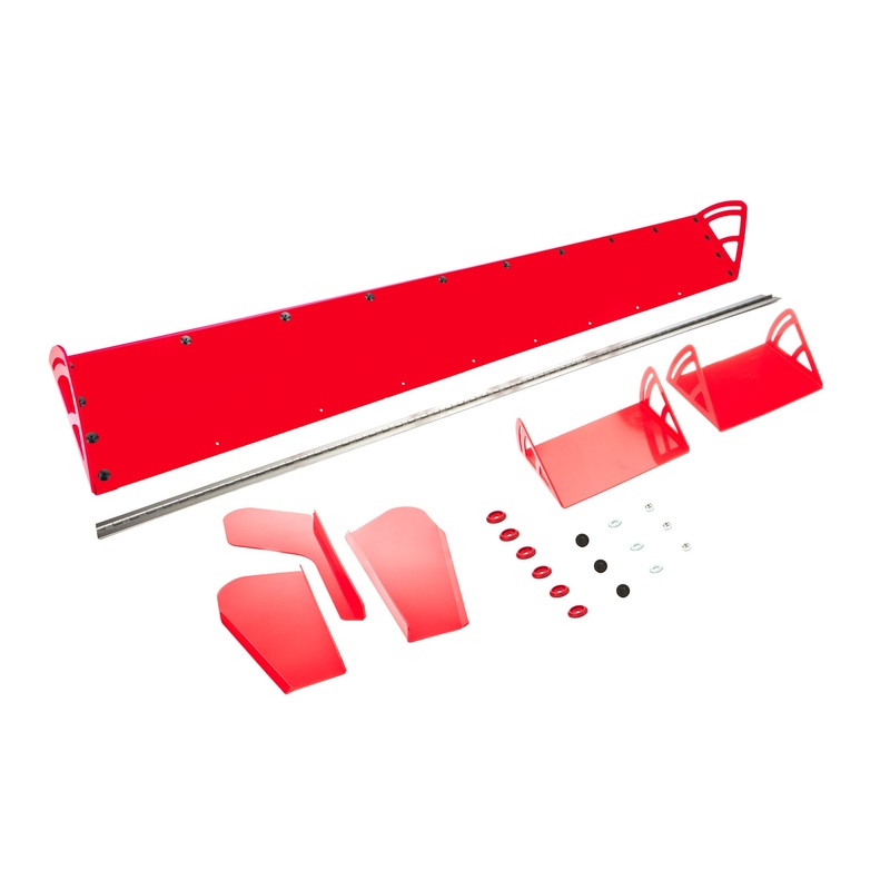 Dominator Plastic Spoiler 8×72 Late Model Red