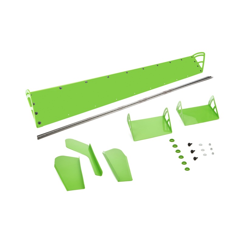 Dominator Plastic Spoiler 8×72 Late Model Xtreme Green