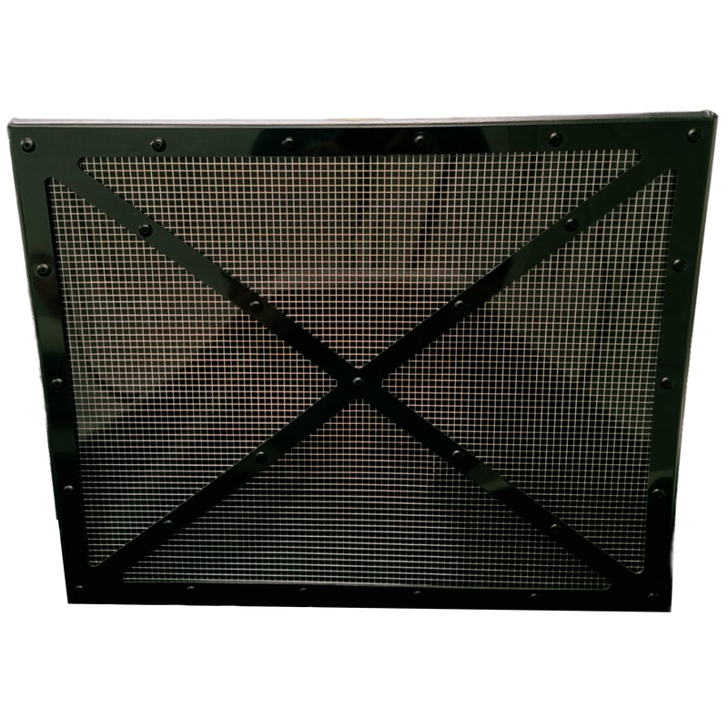 Dominator Shaker Screen Radiator Dirt Late Model Black