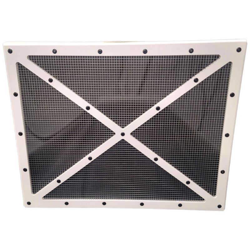 Dominator Shaker Screen Radiator Dirt Late Model White