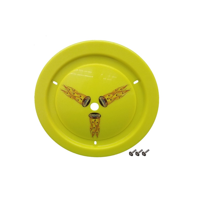 Dominator Wheel Cover Bolt-On Fluorescent Yellow Real Style