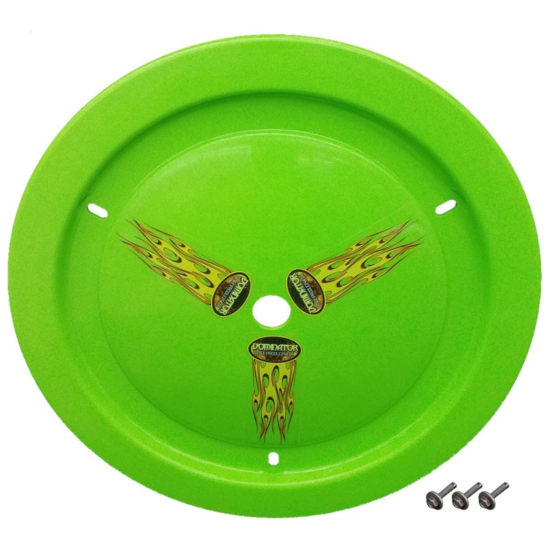 Dominator Wheel Cover Bolt-On Xtr Green