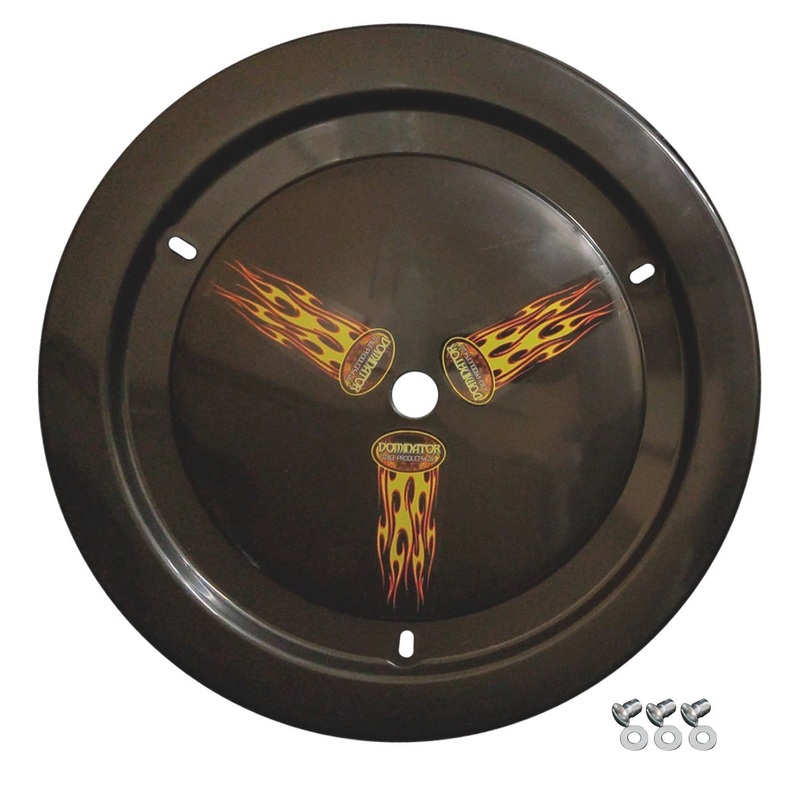 Dominator Wheel Cover Dzus-On Black