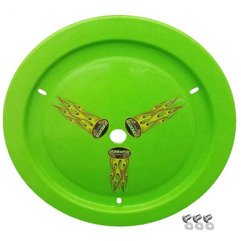 Dominator Wheel Cover Dzus-On Xtr Green Real Style