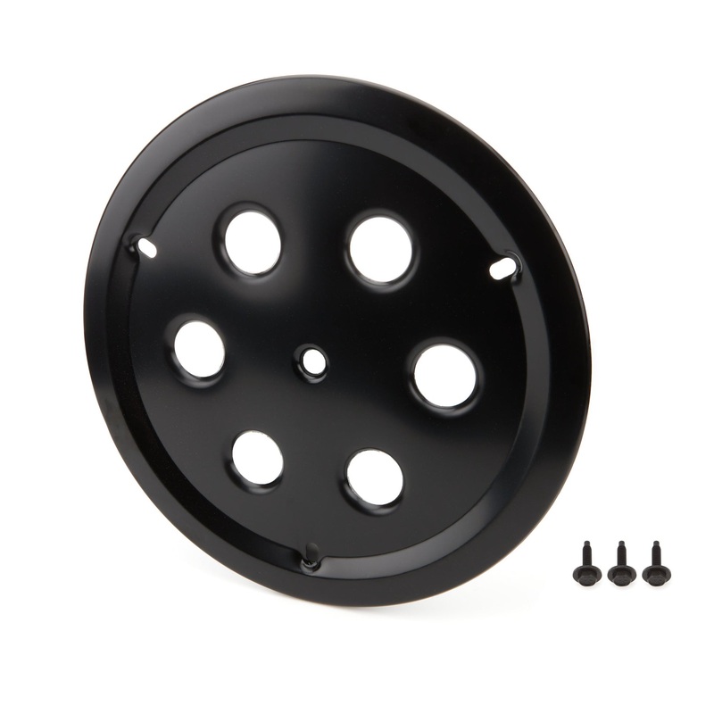 Dominator Wheel Cover Hole Vent Aluminum Bolt 15 Black