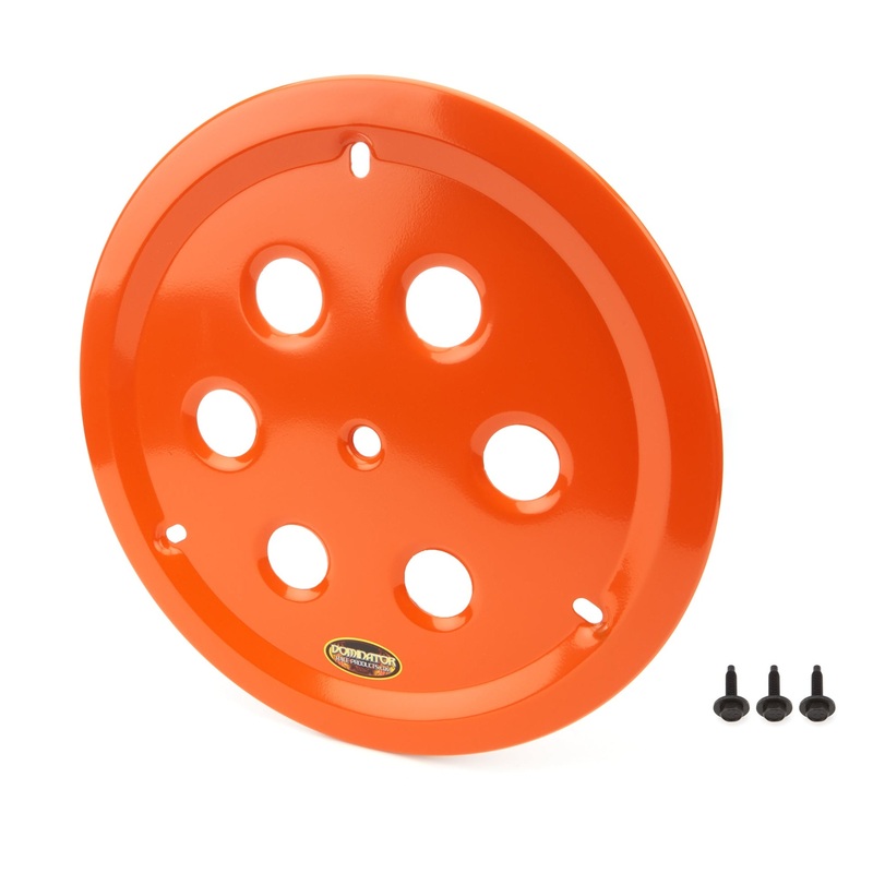 Dominator Wheel Cover Hole Vent Aluminum Bolt 15 Orange