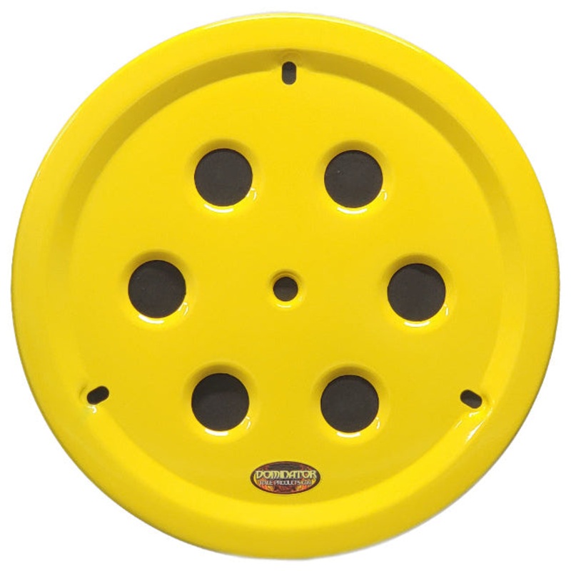 Dominator Wheel Cover Hole Vent Aluminum Bolt 15 Yellow