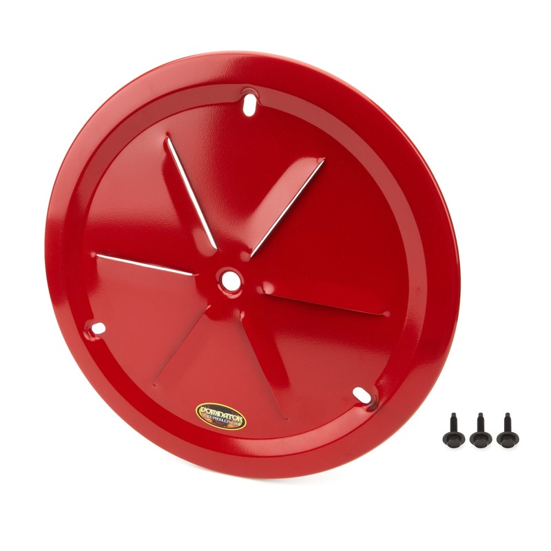 Dominator Wheel Cover Louver Vent Aluminum Bolt 15 Red