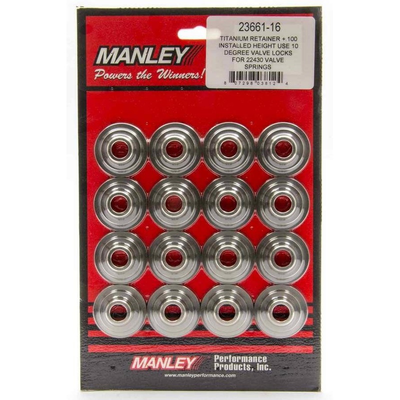 Manley 10 Degree Titanium Retainers