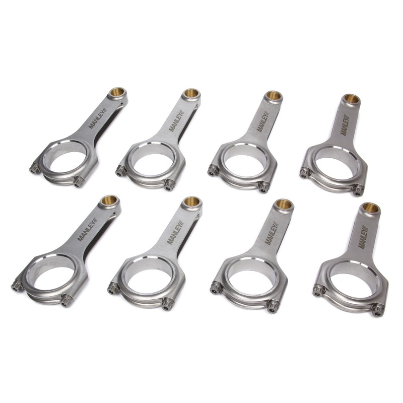 Manley 6.125 4340 H-Beam Rod Set GM LS