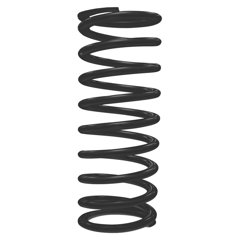 QA1 Coil Spring 2.5 ID x 12 Black 12HT300B