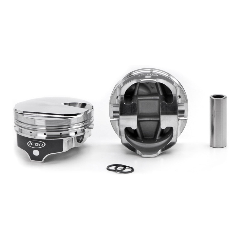 Icon BBC Domed Piston Set 4.310 Bore +12cc