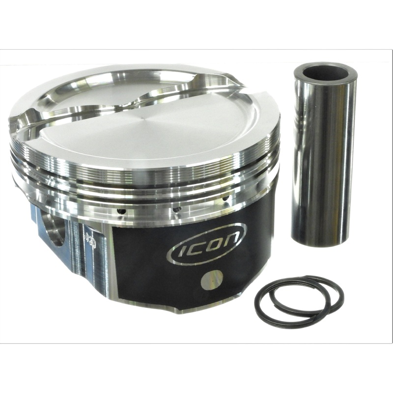 Icon BBF FE Dished Piston Set