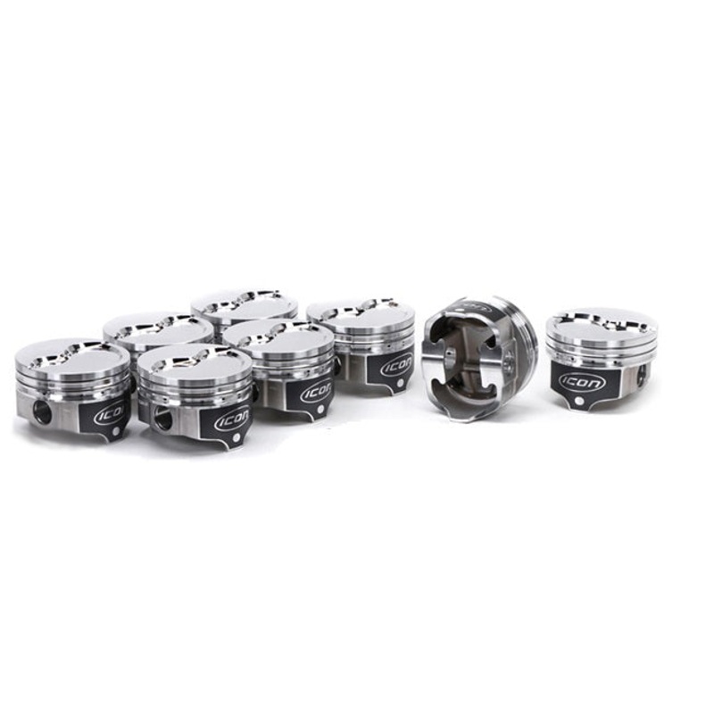 Icon BBM Dished Piston Set 4.360 Bore -23.7cc