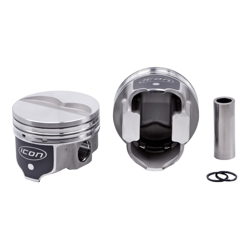 Icon BBM FHR Forged Piston Set 4.350 Bore -5.6cc