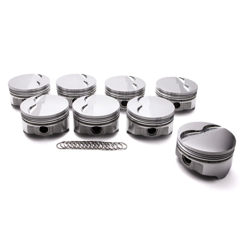 Icon Pontiac V8 FT Piston Set 4.155 Bore -.430cc