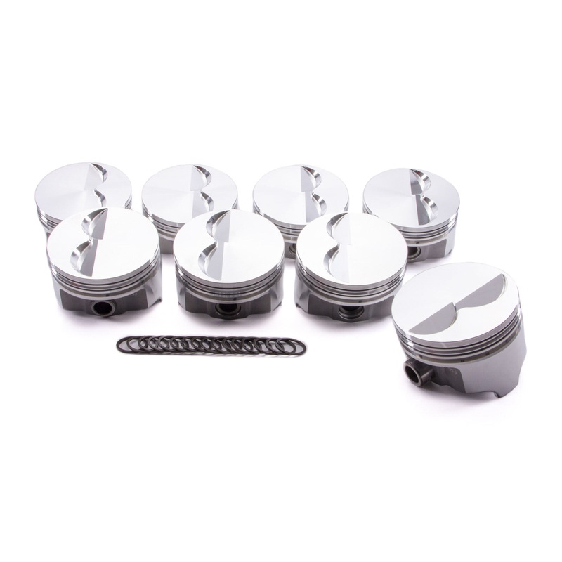 Icon SBC Forged F/T Piston Set 4.040 Bore -4.90cc