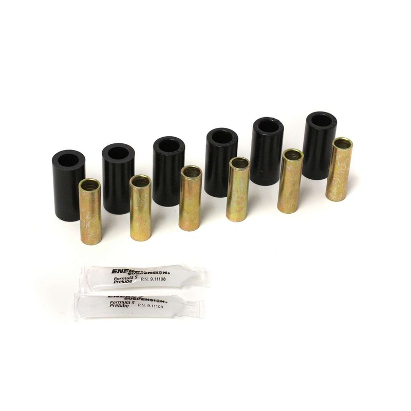 Energy Suspension Leaf Spring Bushing Kit Front & Rear Jeep CJ 2.2101G
