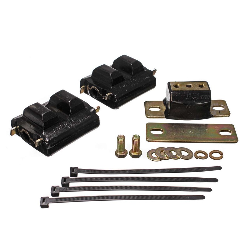 Energy Suspension Motor & Transmission Mount Kit SBC Zinc Finish 3.1130G